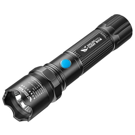 Rechargeable LED Flashlights, Anpro 1200 Lumen Bright Flashlight 3 Modes LED Flashlight Zoom Bar Torch for Hiking Hunting Camping