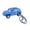 Blue, variant on Keychain Pendant Pull Back Pickup Truck Design Key Chain Stress Relief Toy Firm Keychain Attachment Schoolbag Accessory