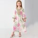 thumbnail image 1 of Vestido largo estilo étnico para niñas de talla mediana y grande., 1 of 9
