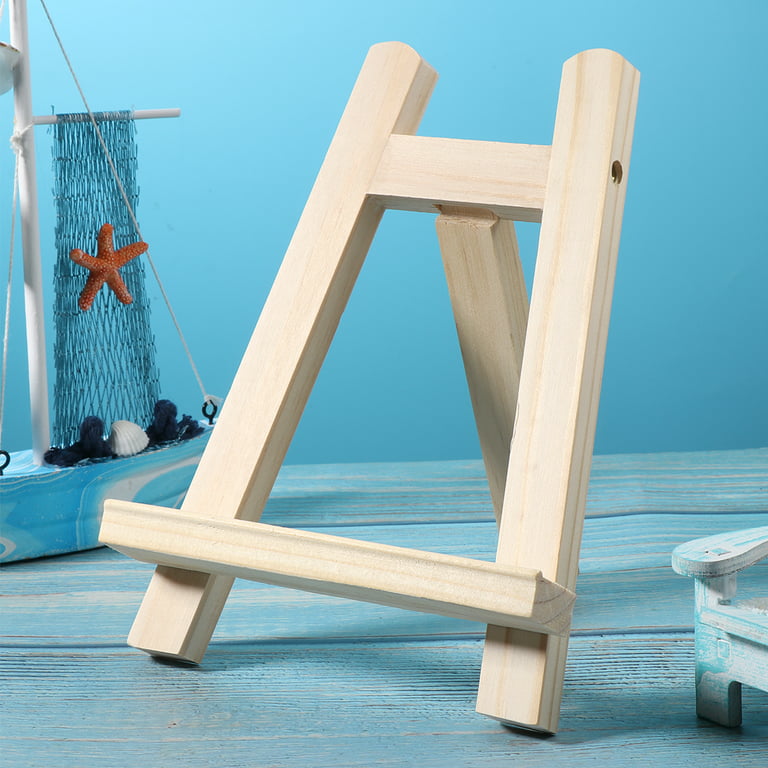 Wooden Mini Easel Stand Painting Canvas Pictures Display Holder