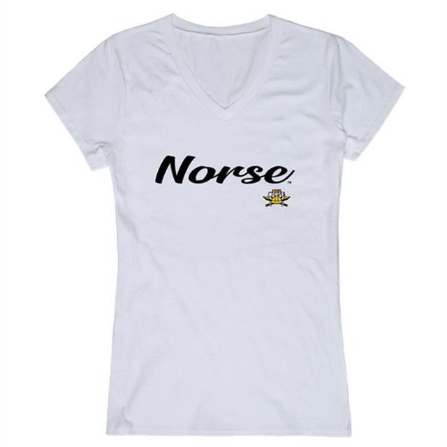 W Republic 555-356-WHT-03 Northern Kentucky University T-Shirt Script pour Femmes, Blanc - Large