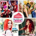 thumbnail image 6 of ikzee Coloring Hair Wax, Rose Red - Hair Styling Clay Washable - Temporary Hair Dye - Hair Color Wax For Women Men Kids Party Cosplay, 6 of 9