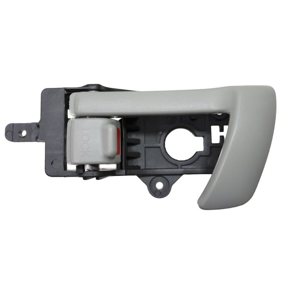 PT Auto Warehouse HY-2509G-LH - Interior Inner Inside Door Handle, Gray - Left Driver Side Fits select: 2007-2012 HYUNDAI SANTA FE