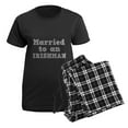 thumbnail image 5 of CafePress - Married To An Irishman Women's Dark Pajamas - Women's Short Sleeve Print T-Shirt and Pants Dark Cotton Pajama Set, 5 of 7
