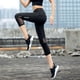 thumbnail image 1 of Pantalones de yoga y fitness con cintura alta para levantar la cadera, pantalones capri deportivos para mujer, ropa exterior sexy, pantalones ajustados para correr de secado rápido, 1 of 5