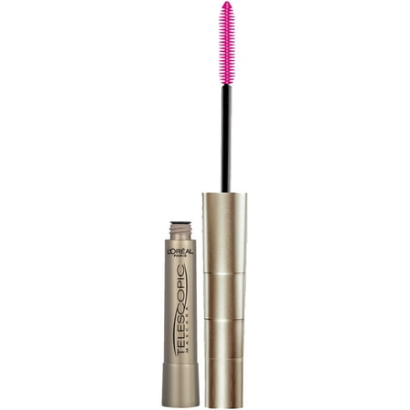 L'Oreal Paris Telescopic Original Washable Intense Lengthening Mascara, Black Brown, 0.27 fl. oz.