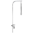 thumbnail image 2 of Pet Edge TP153 48 Adjustable Height Zinc-Plated Grooming Arm Leash Loop, Silver, 2 of 3