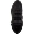 thumbnail image 6 of ABSOLUTE FOOTWEAR Mens Slip On Three Strap Touch and Close Gym Sports Walking Running Trainers Sneakers - Black - US 13, 6 of 7