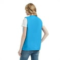thumbnail image 4 of TOPTIE 5 Pack Volunteer Vest Waiter Bartender Work Uniform, Supermarket Clerk Workwear-Light Blue-L, 4 of 7