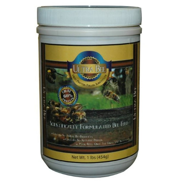 Mann Lake Fd213 Ultra Bee Dry Feed Canister, 1-pound - Walmart.com