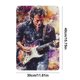 thumbnail image 5 of Letrero Chapa Músico Metal Pintura Hierro Rectangular Pared para Y Bar 30x40cm, 5 of 9