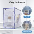 thumbnail image 5 of Breast Milk Storage Tower for Breast Milk Storage Bags, Clear Breast Milk Freezer Storage Organizer for Storing Milk, Reusable Breastmilk Storage Containers Freezer - Easy Access, 5 of 7