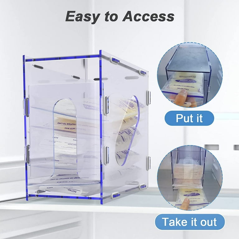 Breast Milk Storage Bags with Organizer