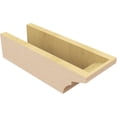 thumbnail image 5 of Ekena Millwork 6"W x 4"H x 16"L Monterey Woodgrain TimberThane Rafter Tail, Primed Tan, 5 of 6