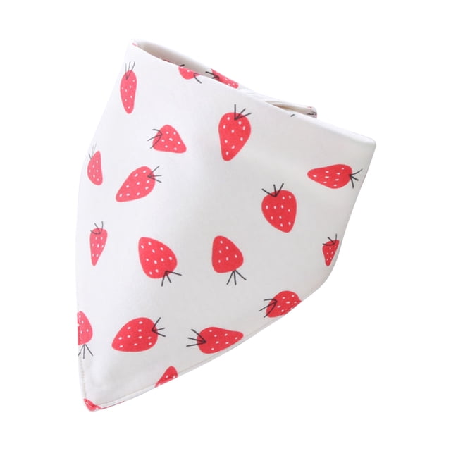 Serviette à Bave pour Bébé en Coton Peigné, Serviette Imprimée, Serviette à Bave à Double Couche