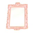 thumbnail image 1 of Espejo de pared decorativo vintage, espejo de maquillaje rectangular, espejo cosmético adornado, espejo de tocador para sala de estar, apartamento, 1 of 8