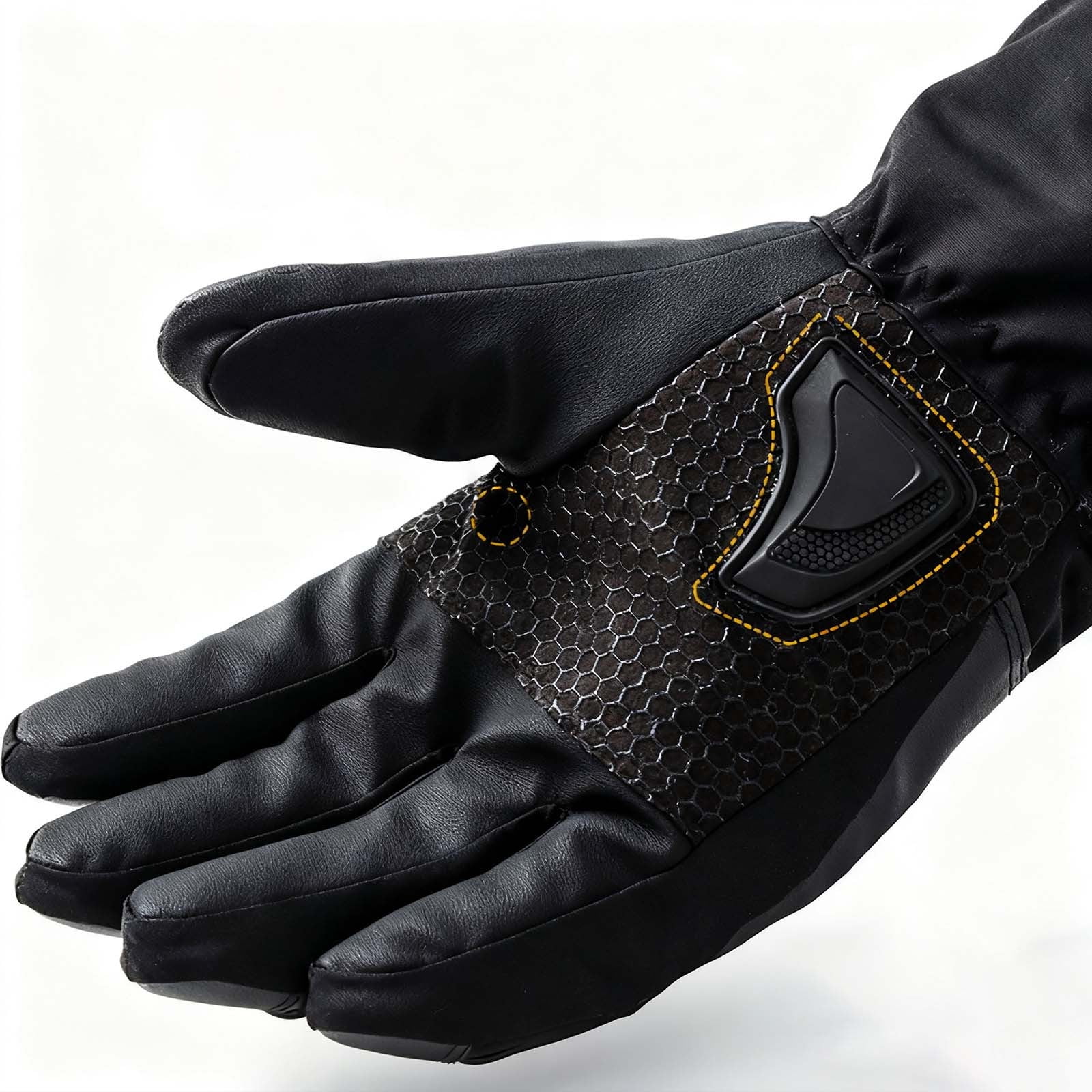 ZUKMRJPC Heated Gloves for Men Windproof Waterproof Rechargeable Heated Gloves Winter for Outdoor Working Hiking Motorcycling Cycling Skiing