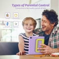 thumbnail image 5 of AEEZO Kids Tablet, 10 Inch Android 14 Tablet for Kids Ages 3-12, Octa-Core 8+64GB, 1 TB Expandable,Parental Control, Pre-Installed KIDOZ with Shockproof Case (Purple), 5 of 7