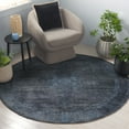 thumbnail image 2 of SAFAVIEH Classic Vintage Andi Southwestern Area Rug, Blue/Gray, 6' x 6' Round, 2 of 10