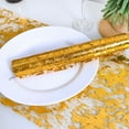 thumbnail image 6 of Meitianfacai Polyester Glitter Table Runner, Metallic Mesh Table Cover for Wedding Birthday and Christmas Parties, Gold and Silver Disposable Party Decor Roll, 6 of 6