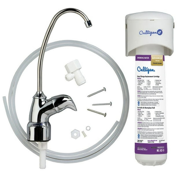 Culligan USEZ3 EZChange Undersink Drinking Water Filtration System