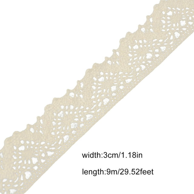 mmirethe 1 Roll Lace Craft Ribbon Exquisite Sewing Accessory Delicate Lace Trim Type11 5Set