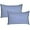 Air Blue, variant on Pillow Decor Sunbrella Indoor Outdoor Throw Pillows 12"x20" Rectangular (2-Pack) (Aruba Turquoise)