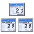 thumbnail image 1 of 3X Tarjeta de Memoria Flash Compacta Profesional de 2GB para Cámara, Máquina de Publicidad, Tarjeta de Computadora Industrial, 1 of 1
