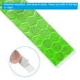 thumbnail image 4 of Uxcell 0.3" x 26 FT Reflective Tape High Viscosity Adhesive Tape Waterproof Warning Roll Reflective Strip 4 Pcs Green, 4 of 6