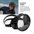 thumbnail image 3 of Lunettes de Plongée Étanches pour Hommes et Femmes, Bandeau Réglable, Port Confortable, avec Lentille Ultra Grand, Verre Trempé, Anti-Buée, Vue Grand, 3 of 7