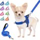 thumbnail image 1 of wonima02 No Pull Dog Harness and Leash Set, Soft Padded Small Dog Harness, Neck & Chest Adjustable Reflective Vest Puppy Harness with 4ft Lightweight Anti-Twist Dog Leash for Small Dogs (XXS, Blue), 1 of 1