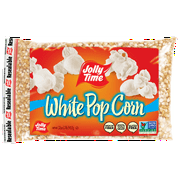 Jolly Time White Popcorn Kernels Bag, 32 oz Gluten-Free, Non-GMO.