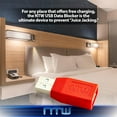 thumbnail image 6 of NTW USB Data Blocker/USB Charger/Secure Charging USB Adapter USB Condom for Blocking Data Sync/Protect Against Juice Jacking/Charge Only Adapter -NUSBX-KDL-A3C2 (5PK), 6 of 6