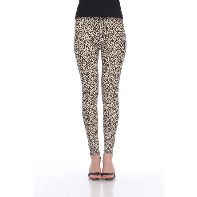 White Mark Leggings Imprimés pour Femmes