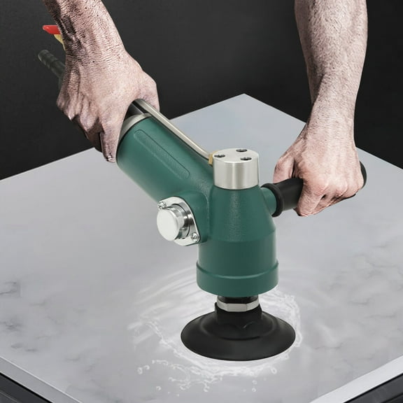 4" 10000rpm Water Jet Pneumatic Grinder Marble Stone Air Polisher Sander Grinder