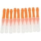 thumbnail image 3 of 10 piezas de cepillo de dientes para el bucal , cepillo para huecos, cepillo de hilo en ángulo, palillo de dientes naranja Colcomx Cepillo interdental, 3 of 8
