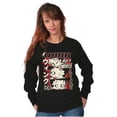 thumbnail image 3 of Betty Boop A Wink And A Giggle Women Crewneck Sweatshirt Brisco Brands S, 3 of 6