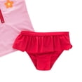 thumbnail image 5 of Cathalem Girls Swimsuit Swimwear Bathing Suits Set,Pink 130, 5 of 5