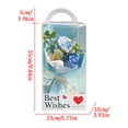 thumbnail image 3 of Artificial Roses Blue Valentine's Day Soap Bouquet Gift Set for Women(1Pcs) Rkxzt, 3 of 9