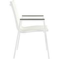 thumbnail image 5 of Pemberly Row Off White Outdoor Patio Dining Chair (Set of 2), 5 of 7