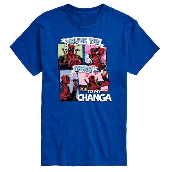 Deadpool - Chimichanga - Men's Short Sleeve Graphic T-Shirt
