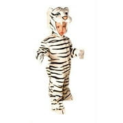 Tiger White Plush 2T 4Toddler