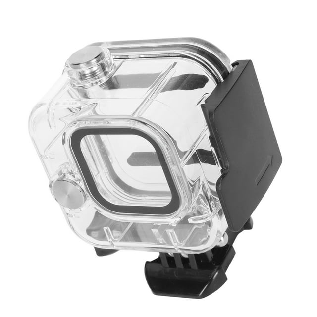 Action Camera Underwater Dive Case, Sturdy Waterproof Diving Protective Housing Shell Safe For 11 Black Mini