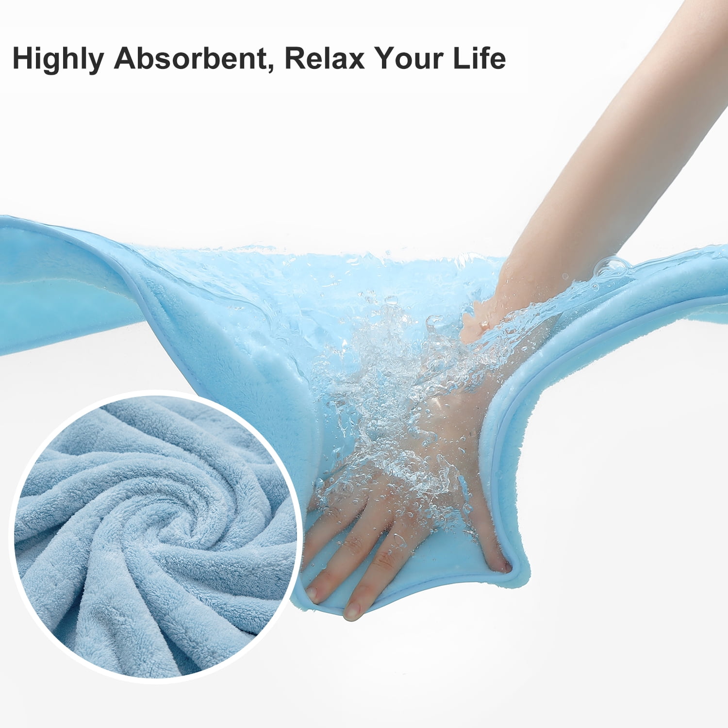 Green Essen 4 Pack Bath Towels Extra Large 35"x 70"Highly Absorbent Quick Dry Large Bath Towels Oversized Microfiber Bath Sheets Soft Bulk Towels for Bathroom Kitchen Spa Hotel Gym Pet(Blue)
