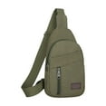 thumbnail image 2 of TIMIFIS Sac de Poitrine, Sac de Poitrine en Toile à Fermeture Éclair Épaissie Sac de Poitrine pour Hommes Sac à Dos de Randonnée Sac de Poitrine Polyvalent Sac Messager Sac de Poitrine pour Hommes et Femmes, 2 of 6