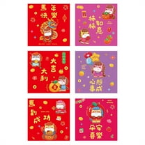 Coollooc 2026 Year of the Horse Red Envelopes, 6Pcs Chinese New Year Red Envelopes, Lunar New Year Envelopes Decorations Chinese New Year Gifts, New Years Eve Party Supplies(2-A Style,18Pcs)