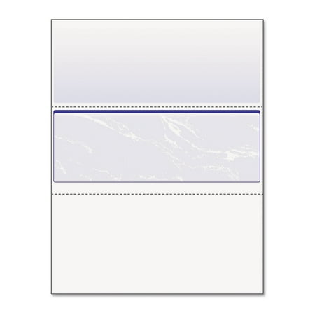 Docugard Standard Security Check Blue Marble Middle, 24 lb Letter Paper, 500/Ream 04509