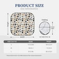 thumbnail image 3 of Balery 2 Piece Cute Cats Car Windshield Sun Shade|Foldable Front Windshield Shade for Car Front Window for Most Sedans SUV Truck-Small, 3 of 7