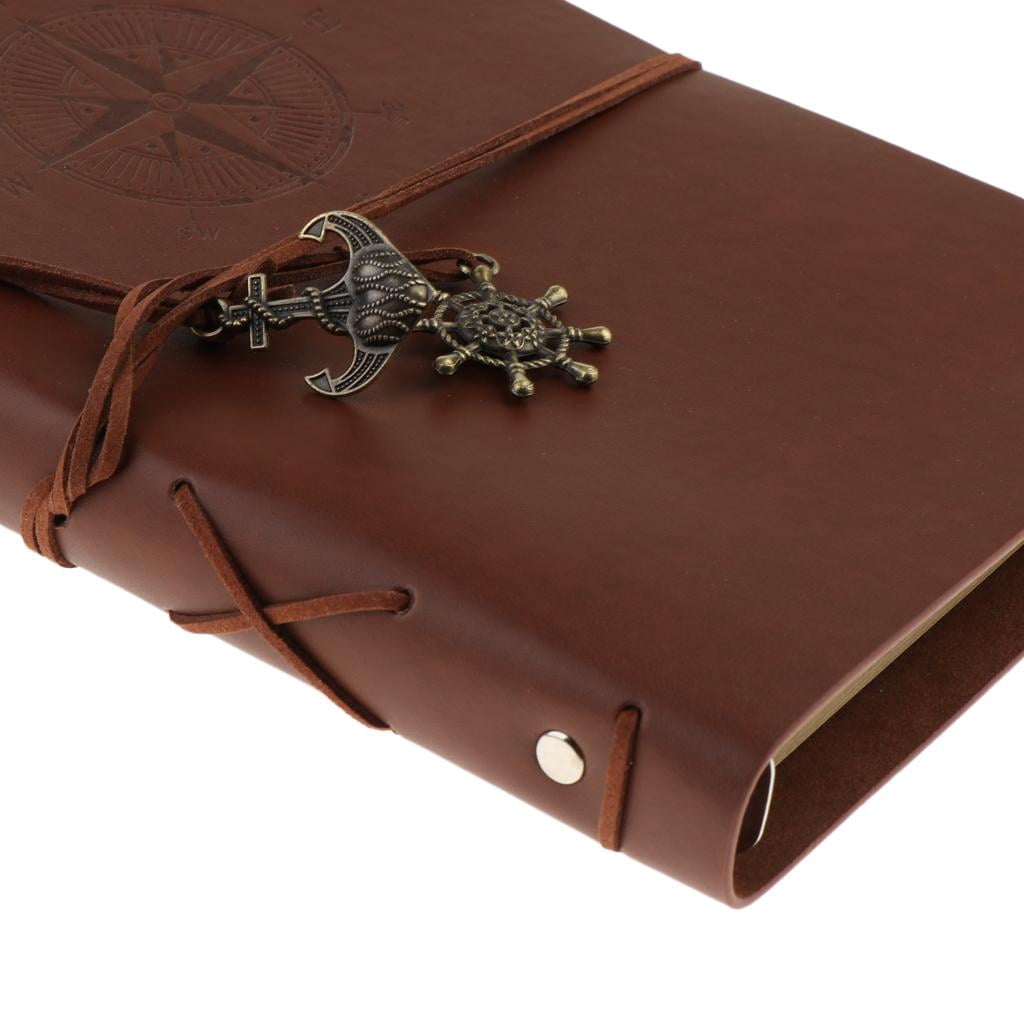 Axioma 3 Pieces A5 Leather Notebook Refillable Travel Diary Perfect
