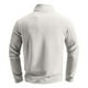 thumbnail image 3 of pstuiky Camisas casuales de manga larga para hombre, Sudadera con capucha para hombre, estilo casual, de color liso, de manga larga y con cremallera, estilo cárdigan top de hombre s, 3 of 6
